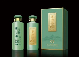 华力臻品酒包装设计