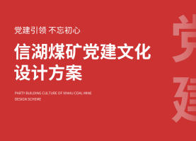 湖北信湖煤矿党建室设计