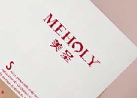 美圣化妆品公司标志全案设计